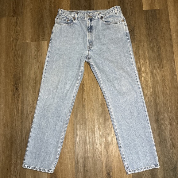 Levi's 505 Jeans Men's 40x32 1999 Regular Fit Straight Leg Vintage 90s‎ Grunge - Picture 1 of 12